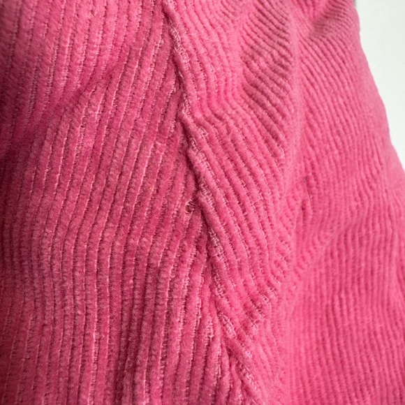 The Ragged Priest Pink Asymmetrical Corduroy Mini Skirt Size Small - Picture 6 of 6